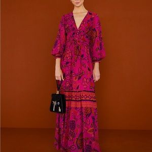 Farm Rio - Pink Macaw Forest Maxi Dress NWT
Color: MACAW FOREST PINK